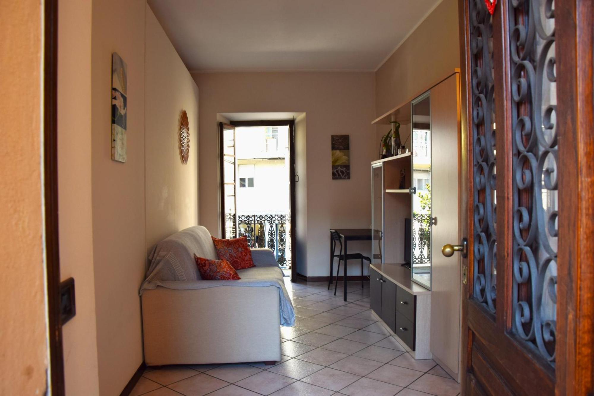 Апартаменты Bilocale Vecchio Borgo Боргосезия Экстерьер фото